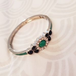 Lia Sophia Bangle Silver Bracelet